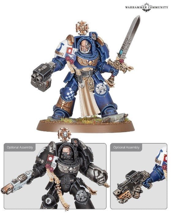 Warhammer 40K Space Marines: Captain In Terminator Armour
