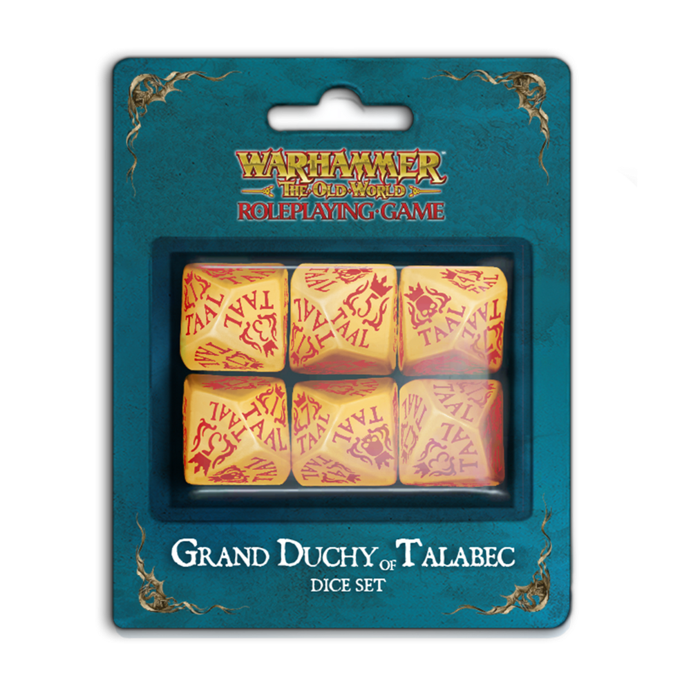 Warhammer The Old World RPG: Dice Set Grand Duchy of Talabec 6d10