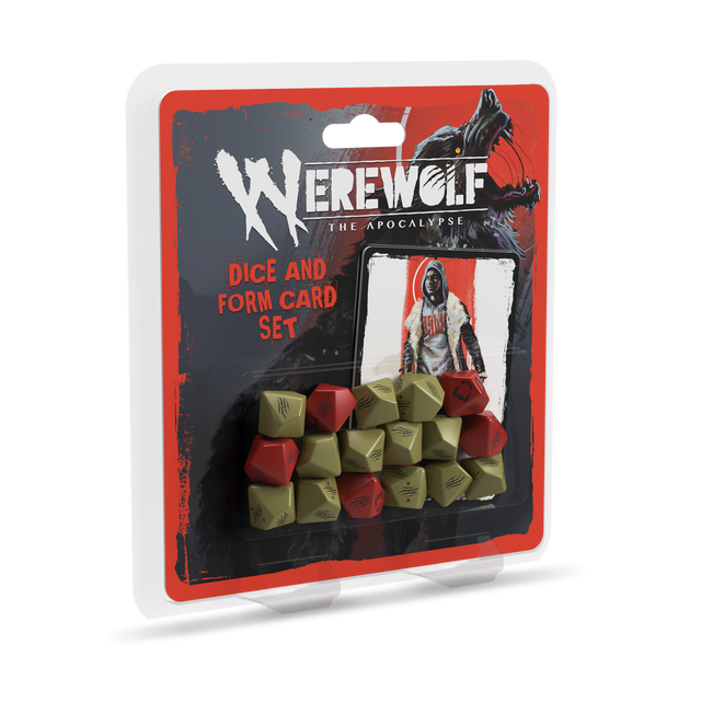 Werewolf The Apocalypse: Dice and Form Card Set