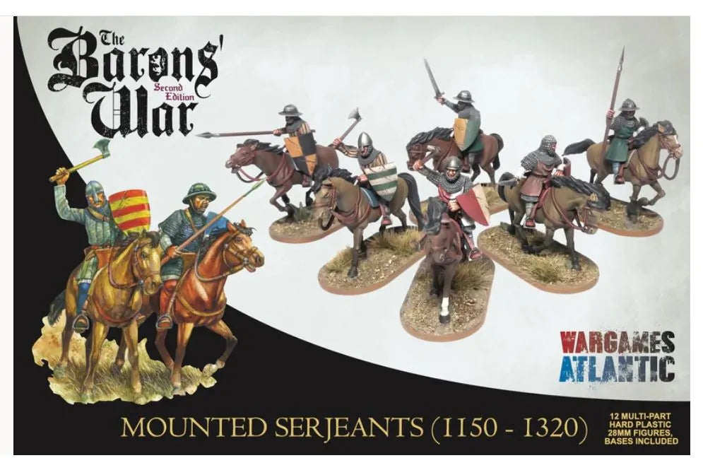 The Age of Chivalry Barons' War 2E: Mounted Serjeants (1150-1320)