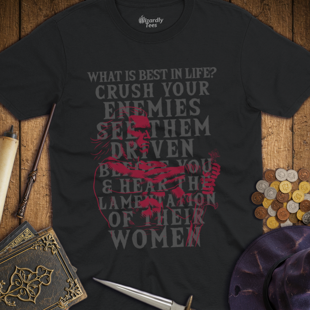 T-Shirt Wizardly: What Is Best In Life?