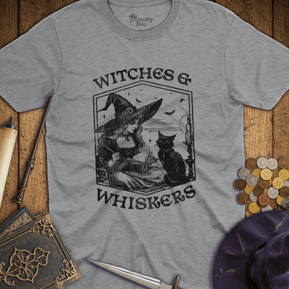 T-Shirt Wizardly: Witches & Whiskers
