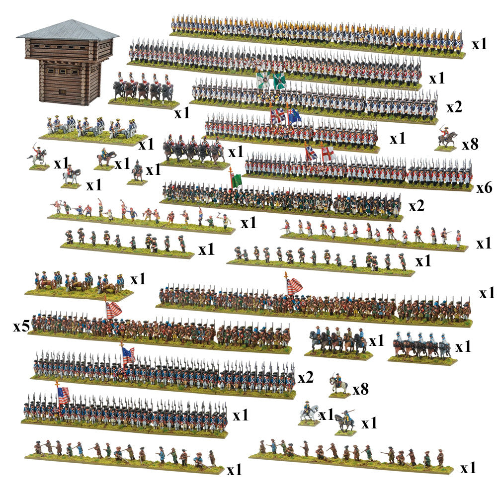 Black Powder Epic Battles: Revolution! American War of Independence  Starter Set (15mm)
