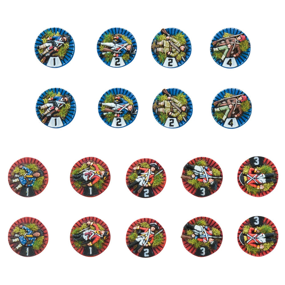 Black Powder Epic Battles: Revolution! Casualty Markers (15mm)