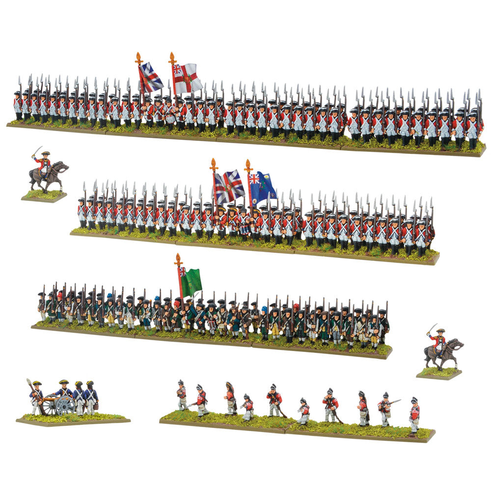 Black Powder Epic Battles: Revolution! British Army Brigade (15mm)
