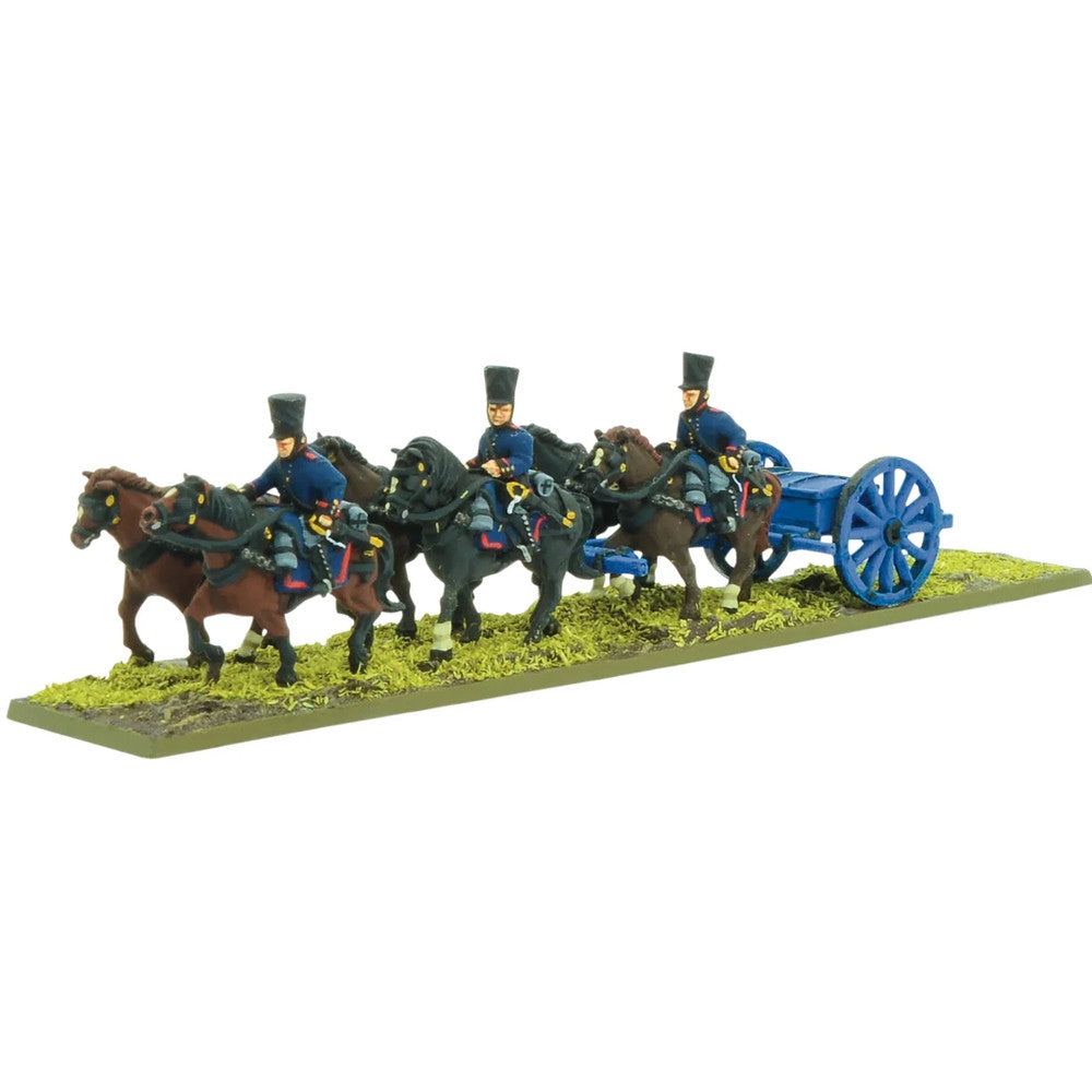 Black Powder Napoleonic: Prussian Foot Artillery with 6- or 12-pdr (1813-15)