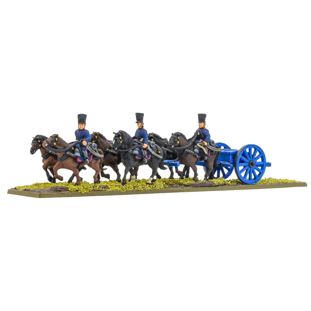 Black Powder Napoleonic: Prussian Horse Artillery with 6-pdr (1813-1815)