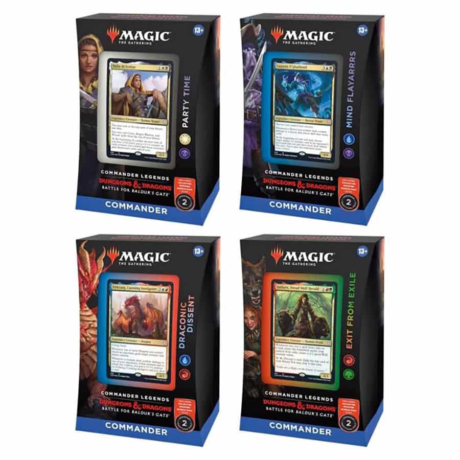 Magic the Gathering: Battle for Baldur's Gate Commander Deck