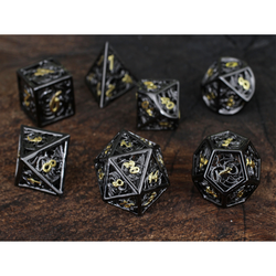 Dice Forged: Poly 7 set Hollow