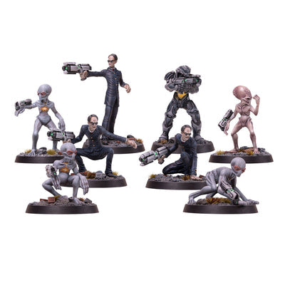 XCOM The Miniatures Game: Minis Aliens 1 (Plastic)
