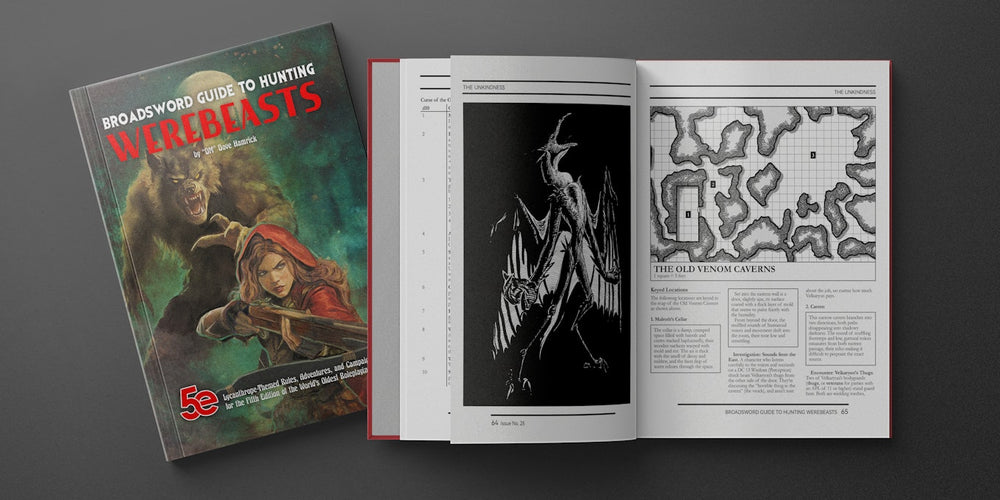 Dungeons & Dragons DMDave: BroadSword Guide to Hunting Werebeasts