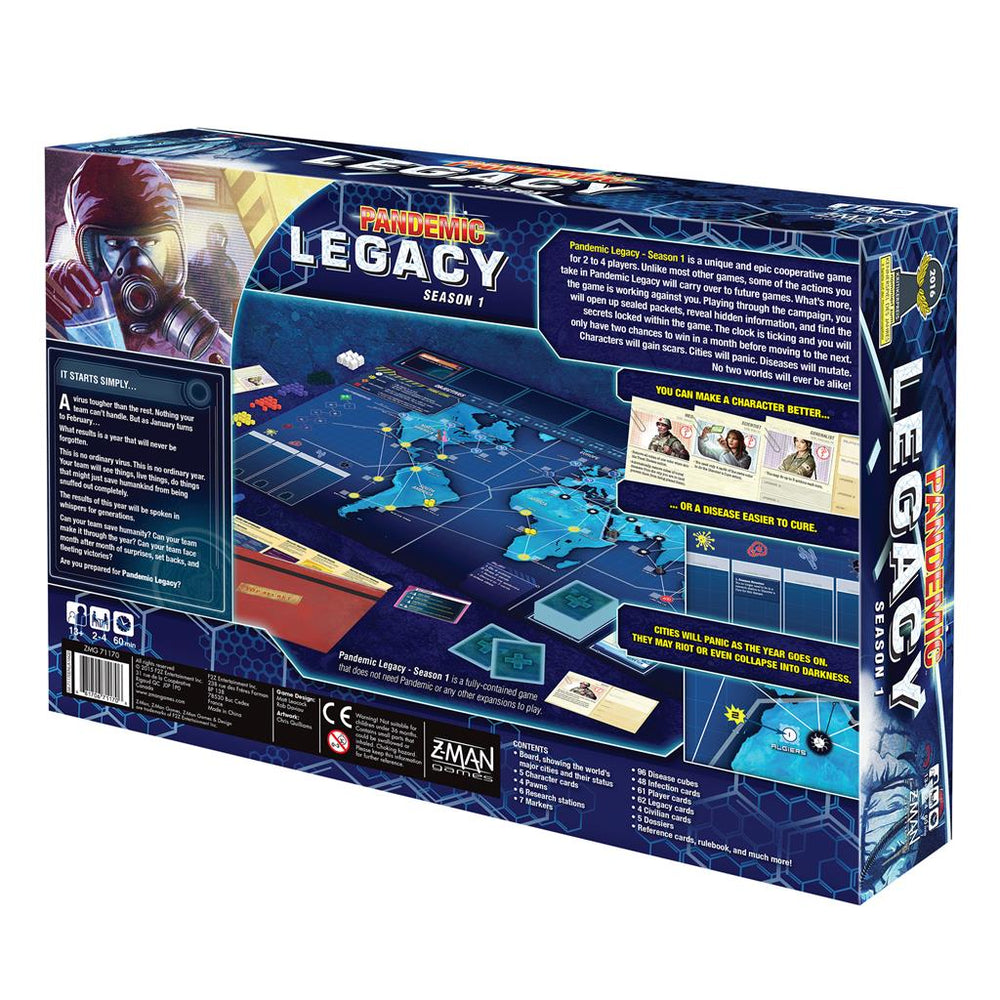 Pandemic Legacy: Season 1 - Blue