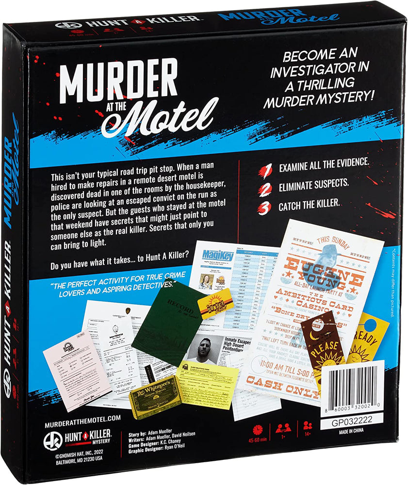 Hunt A Killer: Murder at the Motel