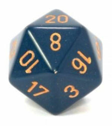 Dice Chessex: D20 34mm Opaque
