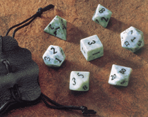 Dice Crystal Caste: Poly 7 Set Dwarven Stones 14mm