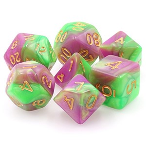 Dice Tasty Minstrel: Poly 7 Set Fusion