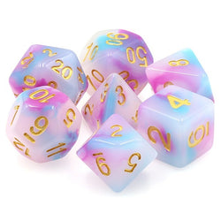 Dice Tasty Minstrel: Poly 7 Set Jade