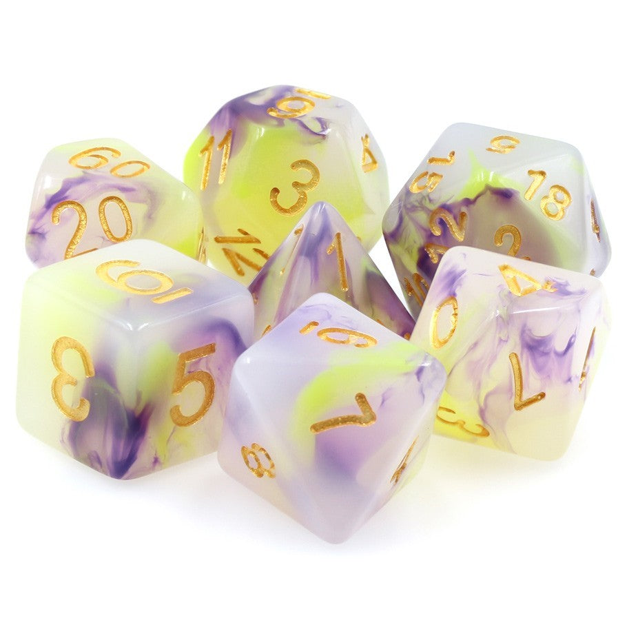 Dice Tasty Minstrel: Poly 7 Set Jade