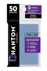 Boardgame Sleeves Phantom: Purple Size (59mm x 92mm) (50)