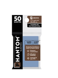 Boardgame Sleeves Phantom: Brown Size (43mm x 65mm) (50)