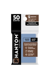 Boardgame Sleeves Phantom: Brown Size (43mm x 65mm) (50)