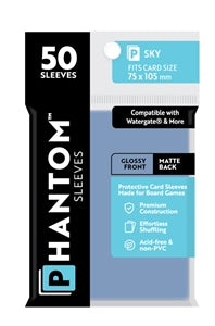 Boardgame Sleeves Phantom: Sky Size (75mm x 105mm) (50)
