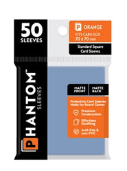 Boardgame Sleeves Phantom: Orange Size (70mm x 70mm) (50)