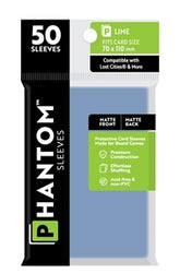 Boardgame Sleeves Phantom: Lime Size (70mm x 110mm) (50)