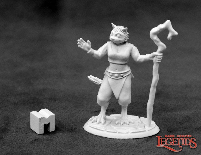 Mini Reaper: Mistveil Catfolk Sorceress
