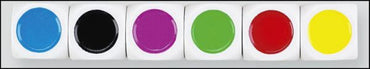DIce 16mm Single Spot Colors 6pk