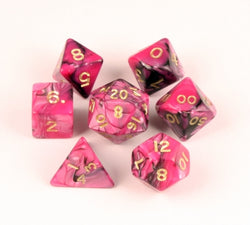 Dice Crystal Caste: Poly 7 set Toxic