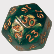 Dice Crystal Caste: D30
