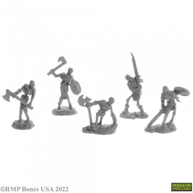 Mini Reaper Dungeon Dwellers: Bog Skeletons (5)