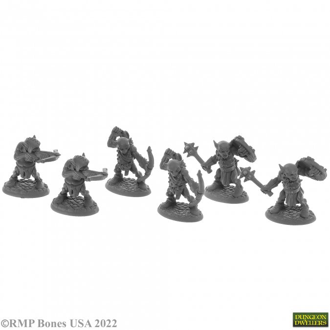 Mini Reaper Dungeon Dwellers: Goblin Pillagers (6)