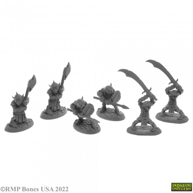 Mini Reaper Dungeon Dwellers: Goblin Warriors (6)