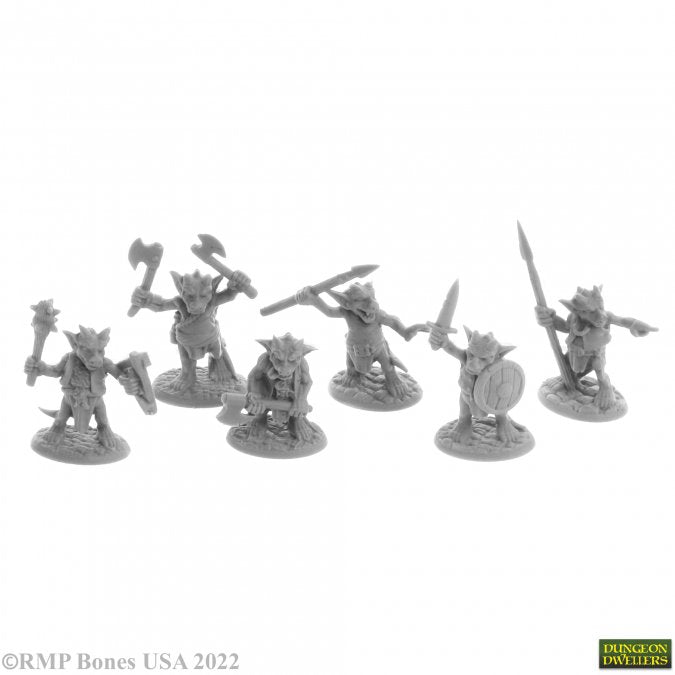 Mini Reaper Dungeon Denizens: Ratpelt Kobold mooks (6)