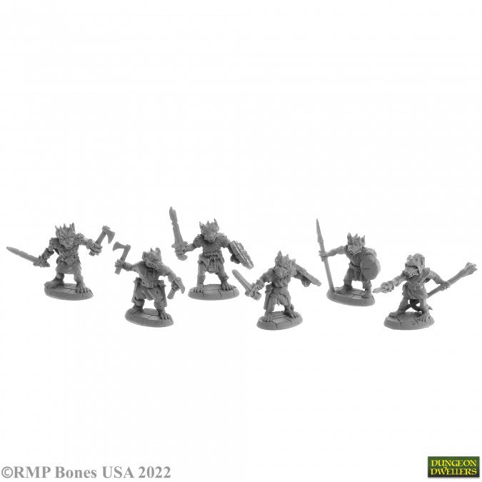 Mini Reaper Dungeon Dwellers: Nightclaw Kobolds (6)