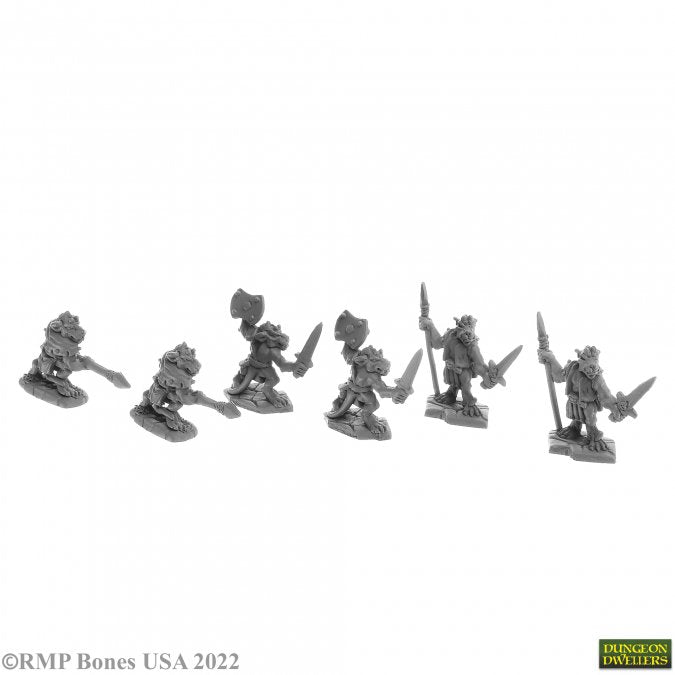 Mini Reaper Dungeon Dwellers: Bloodscale Kobolds (6)