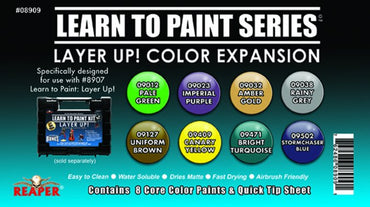 Paint Reaper Learn To Paint Kit: Layer Up! Color Expansion