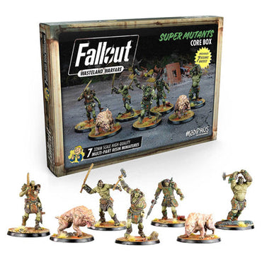 Fallout Wasteland Warfare Super Mutants:  Faction Box