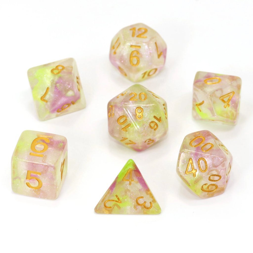 Dice DieHard Dice: Poly 7 Set Acrylic Luminous