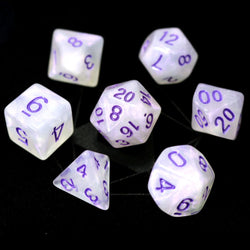 Dice DieHard Dice: Poly 7 Set Moonstone