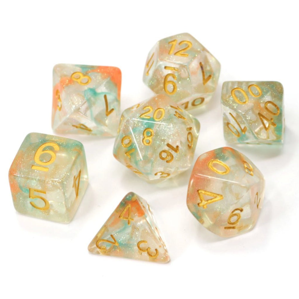 Dice DieHard Dice: Poly 7 Set Acrylic Luminous