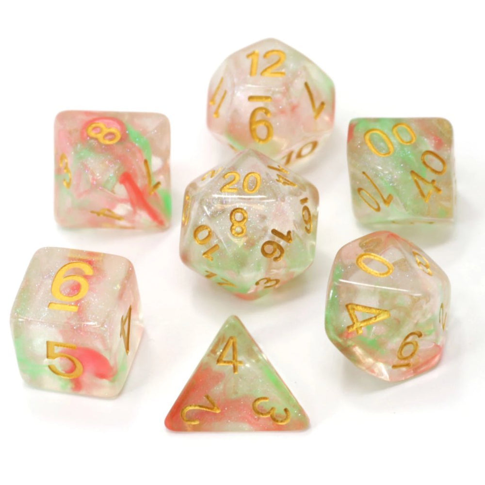 Dice DieHard Dice: Poly 7 Set Acrylic Luminous