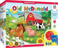 Puzzle Masterpieces:   24 piece Sing-A-Long Old McDonald