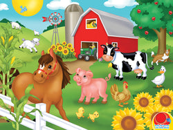 Puzzle Masterpieces:   24 piece Sing-A-Long Old McDonald