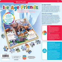Puzzle Masterpieces:   48 Piece Wood Fun Facts - Ice Age Friends