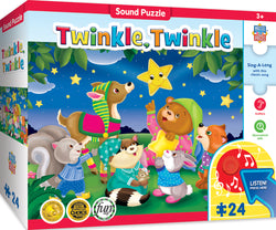 Puzzle Masterpieces:   24 Piece Sound Sing-A-Long - Twinkle Twinkle
