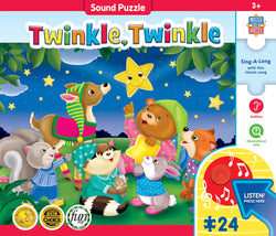 Puzzle Masterpieces:   24 Piece Sound Sing-A-Long - Twinkle Twinkle