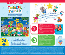 Puzzle Masterpieces:   24 Piece Sound Sing-A-Long - Twinkle Twinkle